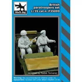   Black Dog F35099 British paratroopers set dioráma makett kiegészítő (1/35)