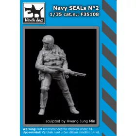   Black Dog F35108 Navy Seals N°2 dioráma makett kiegészítő (1/35)