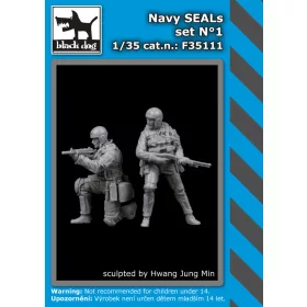   Black Dog F35111 Navy Seals Seals set 1 dioráma makett kiegészítő (1/35)