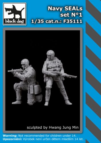 Black Dog F35111 Navy Seals Seals set 1 dioráma makett kiegészítő (1/35)