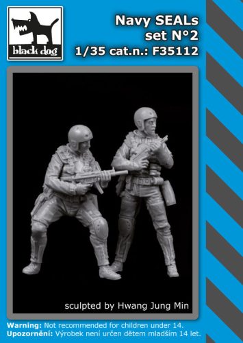 Black Dog F35112 Navy Seals set 2 dioráma makett kiegészítő (1/35)