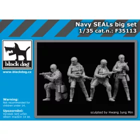   Black Dog F35113 Navy Seals big set dioráma makett kiegészítő (1/35)