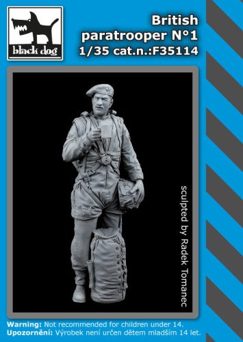 Black Dog F35114 British paratroper N°1 dioráma makett kiegészítő (1/35)