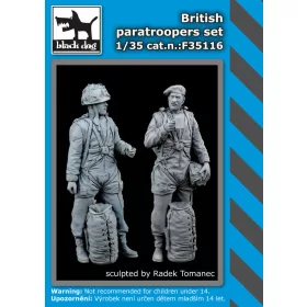   Black Dog F35116 British paratroper set dioráma makett kiegészítő (1/35)
