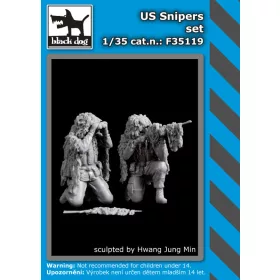   Black Dog F35119 US snipers set dioráma makett kiegészítő (1/35)