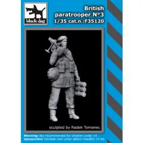   Black Dog F35120 British paratroper N°3 dioráma makett kiegészítő (1/35)