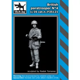   Black Dog F35121 British paratropers N°4 dioráma makett kiegészítő (1/35)