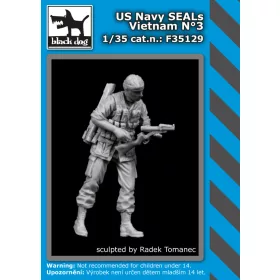   Black Dog F35129 US Navy SEALs Vietnam N°3 dioráma makett kiegészítő (1/35)