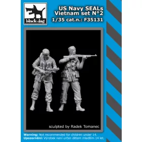   Black Dog F35131 US Navy SEALs Vietnam set N°2 dioráma makett kiegészítő (1/35)