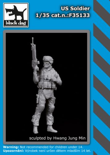 Black Dog F35133 US soldier in Afghanistan dioráma makett kiegészítő (1/35)