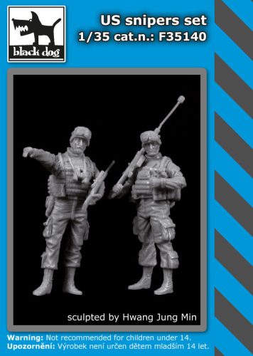 Black Dog F35140 US snipers set dioráma makett kiegészítő (1/35)