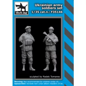   Black Dog F35146 Ukrainian army soldiers set dioráma makett kiegészítő (1/35)