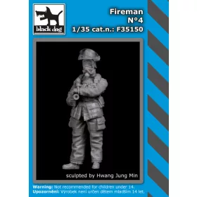   Black Dog F35150 Fireman N°4 dioráma makett kiegészítő (1/35)