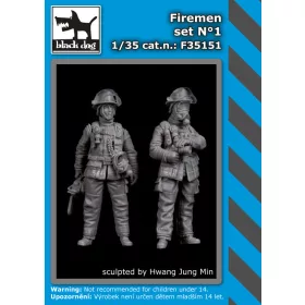   Black Dog F35151 Firemen N°1 dioráma makett kiegészítő (1/35)