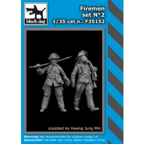   Black Dog F35152 Firemen N°2 dioráma makett kiegészítő (1/35)