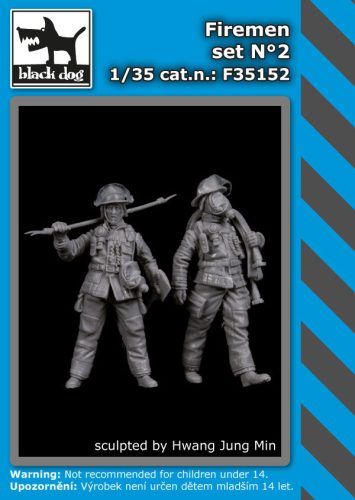 Black Dog F35152 Firemen N°2 dioráma makett kiegészítő (1/35)