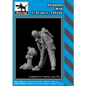   Black Dog F35165 Fireman N°6 dioráma makett kiegészítő (1/35)