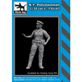   Black Dog F35167 N.Y.Policewoman dioráma makett kiegészítő (1/35)