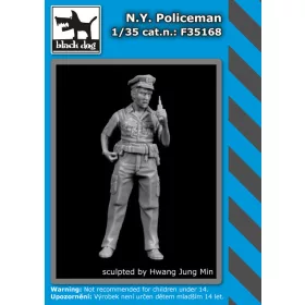   Black Dog F35168 N.Y. Policeman dioráma makett kiegészítő (1/35)