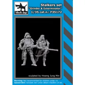   Black Dog F35172 Stalkers set Grinder plus Exterminator dioráma makett kiegészítő (1/35)