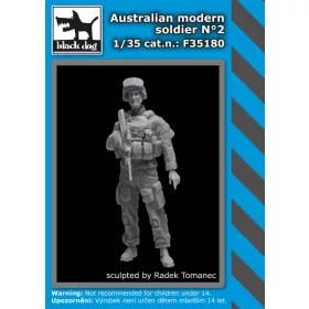  Black Dog F35180 Australian modern soldier N°2 dioráma makett kiegészítő (1/35)