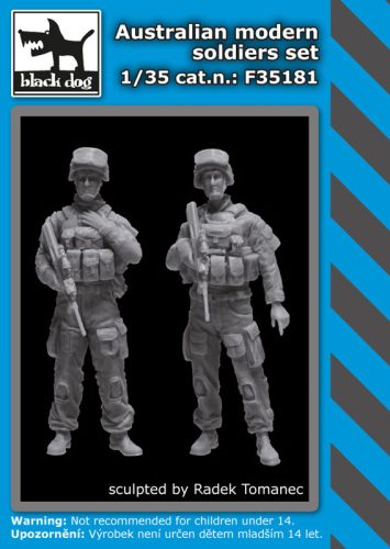 Black Dog F35181 Australian modern soldiers set dioráma makett kiegészítő (1/35)