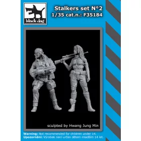   Black Dog F35184 Stalkers set N°2 dioráma makett kiegészítő (1/35)
