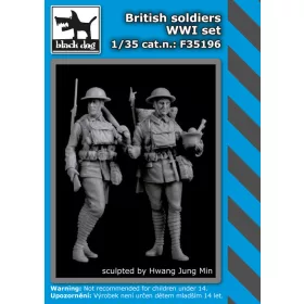   Black Dog F35196 British soldiers WW I set dioráma makett kiegészítő (1/35)