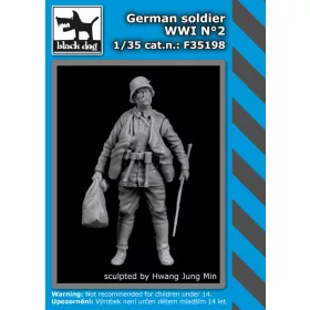   Black Dog F35198 German soldier WW I N°2 dioráma makett kiegészítő (1/35)