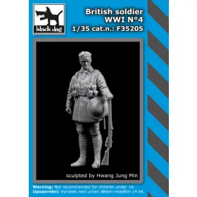   Black Dog F35205 British soldier WW I N°4 dioráma makett kiegészítő (1/35)