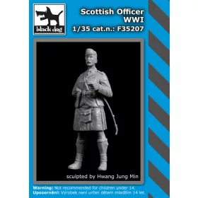   Black Dog F35207 Scottish officer WW I dioráma makett kiegészítő (1/35)