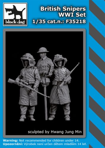 Black Dog F35218 British snipers WW I set dioráma makett kiegészítő (1/35)