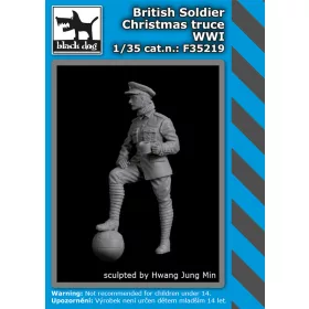   Black Dog F35219 British soldier Christmas truce WW I dioráma makett kiegészítő (1/35)