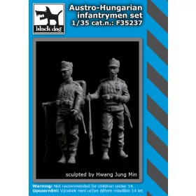   Black Dog F35237 Austro - Hungarian infantryman set dioráma makett kiegészítő (1/35)