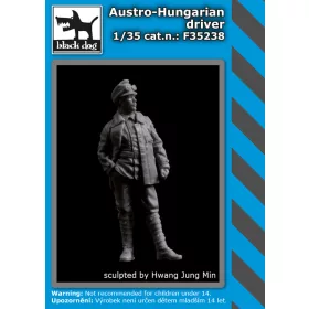   Black Dog F35238 Austro - Hungarian driver dioráma makett kiegészítő (1/35)