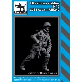   Black Dog F35242 Ukrainian soldier N°2 dioráma makett kiegészítő (1/35)