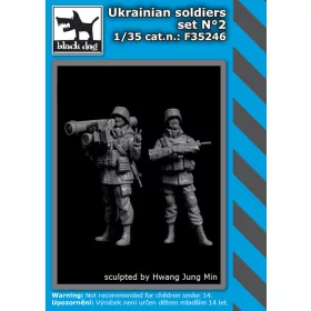   Black Dog F35246 Ukrainian soldiers set N°2 dioráma makett kiegészítő (1/35)