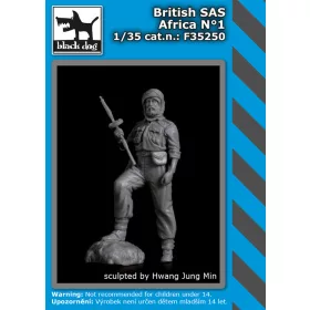   Black Dog F35250 British SAS Africa N°1 dioráma makett kiegészítő (1/35)