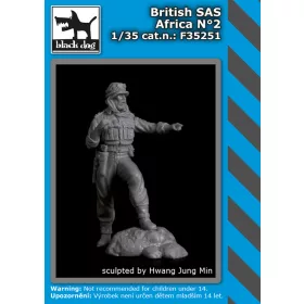   Black Dog F35251 British SAS Africa N°2 dioráma makett kiegészítő (1/35)