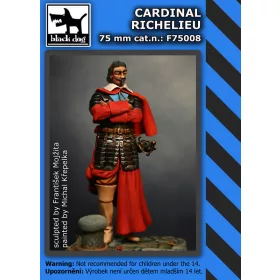   Black Dog F75008 75mm Cardinal Richelie dioráma makett kiegészítő