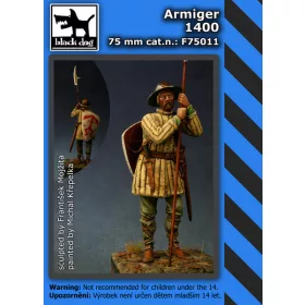   Black Dog F75011 75mm Armiger 1400 dioráma makett kiegészítő