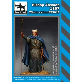   Black Dog F75017 75mm Absolon 1167 dioráma makett kiegészítő