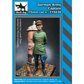   Black Dog F75020 75 mm German army Captain dioráma makett kiegészítő