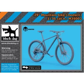   Black Dog M35002 29“ Mountain bike (modern) dioráma makett kiegészítő (1/35)