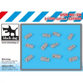   Black Dog S35008 0 USN NC-2A dioráma makett kiegészítő (1/350)