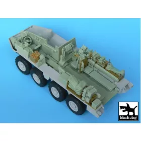   Black Dog T35001 M1126 Stryker (ICV) interior for AFV Club kit 35126, many photoetched and resin parts makett dioráma kiegészítő (1/35)