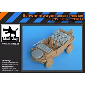   Black Dog T35012 Schwimmwagen accessories set for Tamiya makett dioráma kiegészítő (1/35)