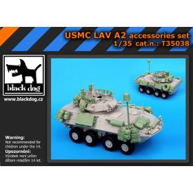   Black Dog T35038 USMC LAV A2 accessories set for Trumpeter makett dioráma kiegészítő (1/35)