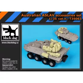   Black Dog T35063 Autralian ASLAV accessories set for Trumpeter makett dioráma kiegészítő (1/35)