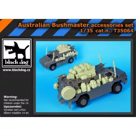   Black Dog T35064 Australia Bushmaster accessories set for Showcase models makett dioráma kiegészítő (1/35)